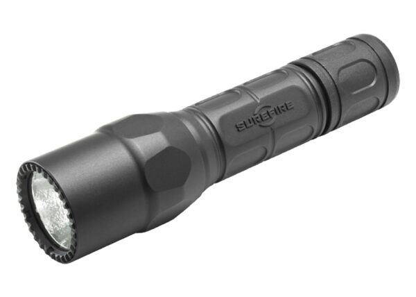 Surefire G2X Pro 15/600 Lumen LED Flashlight - Polymer & Aluminum Click Style Switch - Black