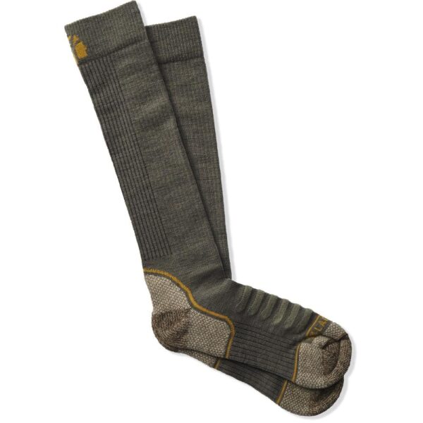 LaCrosse Lightweight Copper Socks Over the Calf OD Green M