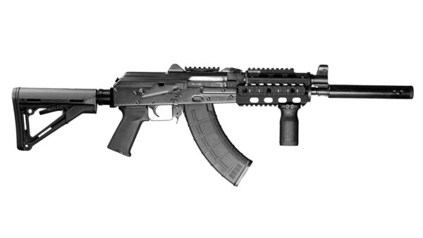 Zastava ZPAP92 AK-47 Rifle- Black | 7.62x39 | 16.5" Barrel | Pinned and Welded Muzzle Extension| Magpul CTR Stock