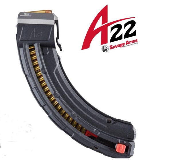 Butler Creek Savage Arms A22 Magnum Magazine .22 Mag Black Steel 25/rd