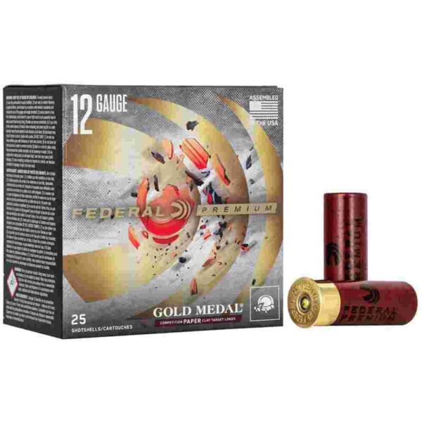 Premium Gold Medal 12GA 2-3/4 2-3/4DE 1OZ 8 25rd