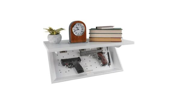 Lockdown In Plain Sight-Shelf-White