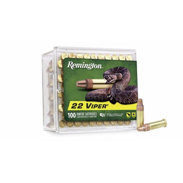 Remington .22 Viper Rimfire Ammunition .22 LR 36 gr TCSB 1410 fps 100/ct