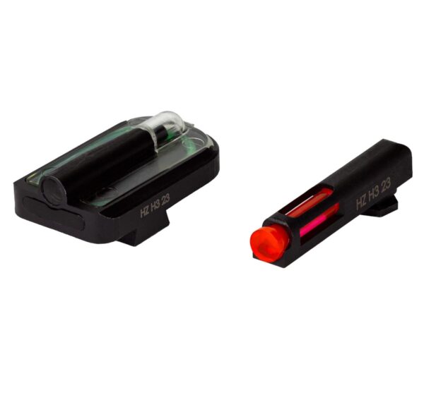 HIVIZ FASTDOT H3 Red Front Green Rear Sight for Glock 9mm .40 S&W .357 Sig