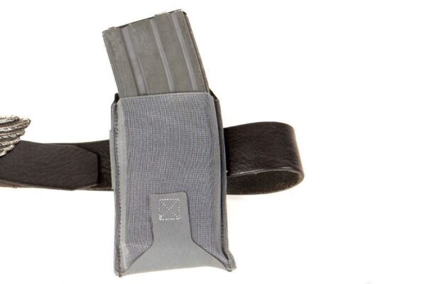 Blue Force Gear-Belt Mounted Ten-Speed® Low Rise M4 Mag Pouch -Wolf Gray - Image 3