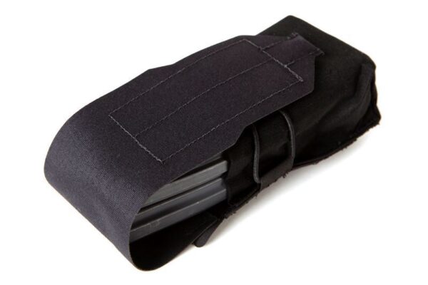 Blue Force Gear-Double M4 Mag Pouch - Classic style with flap - Black