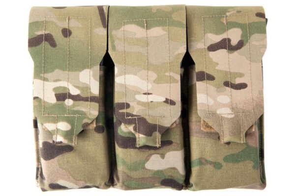 Blue Force Gear-Triple M4 Mag Pouch - Classic style with flap one mag per pocket - MultiCam®