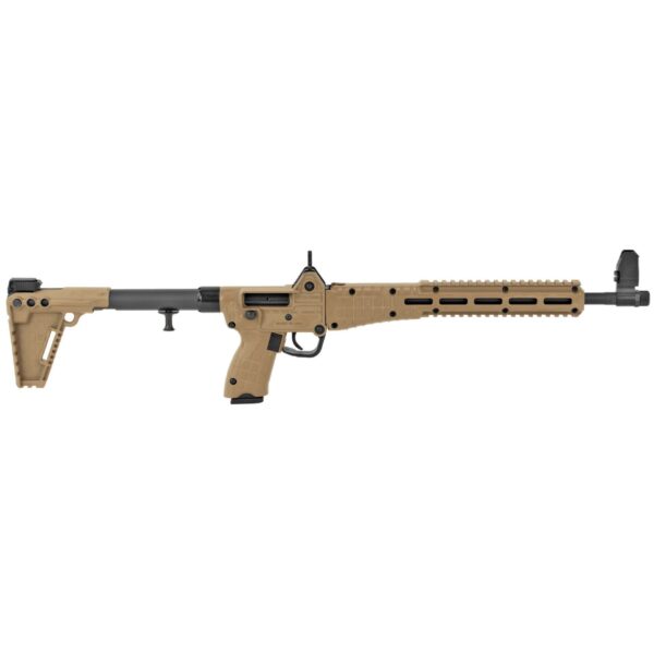 Kel-Tec SUB2000 Tan for Glock 22 40Cal 16" Barrel 15 Round Semi-Automatic Rifle - Image 2