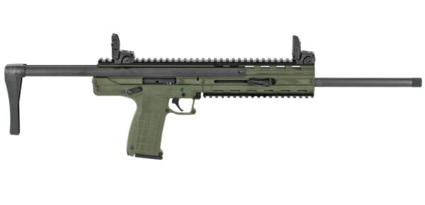 CMR-30 .22 WMR Semi Auto Rifle 16" Barrel 30 Rounds Collapsible Stock Matte Green Finish - Image 2