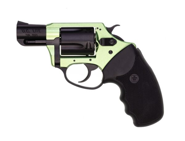 Charter Arms - SHAMROCK .38 Special 2" 5rd Full Grip Standard Hammer Green/Black Passivate