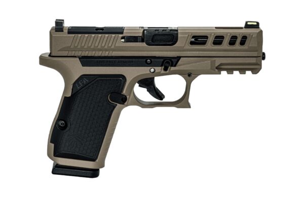 LFA LF AMP G19 Frame 9x19 3.925" Barrel 15Rd Non Ported Barrel Flat Dark Earth (FDE) - Image 2