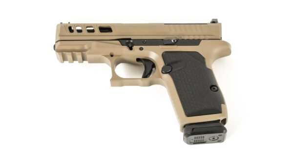 LFA LF AMP G19 Frame 9x19 3.925" Barrel 15Rd Non Ported Barrel Flat Dark Earth (FDE) - Image 3