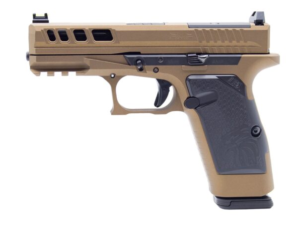 LFA LF AMPX Pistol G19X Frame 9mm 3.9 in. Barrel 17Rd Burnt Bronze - Image 2