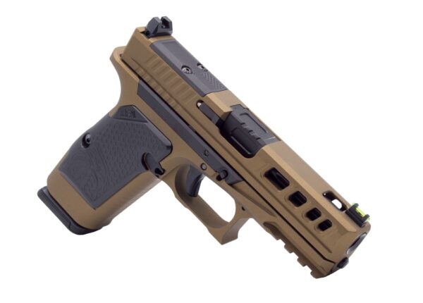 LFA LF AMPX Pistol G19X Frame 9mm 3.9 in. Barrel 17Rd Burnt Bronze - Image 3