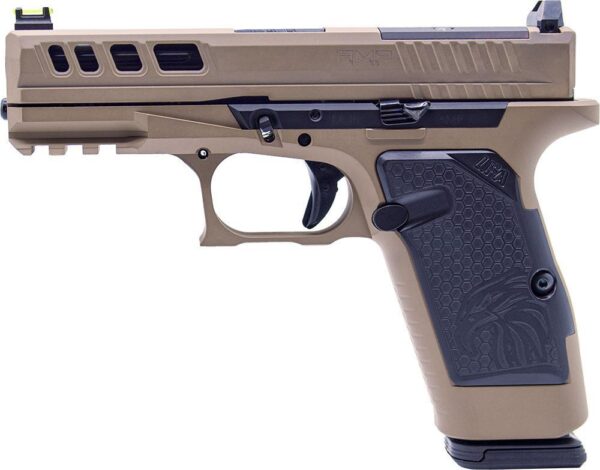 LFA LF AMPX Pistol G19X Frame 9mm 3.9 in. Barrel 17Rd FDE - Image 2