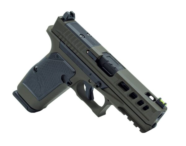 LFA LF AMPX Pistol G19X Frame 9mm 3.9 in. Barrel 17Rd OD green - Image 3