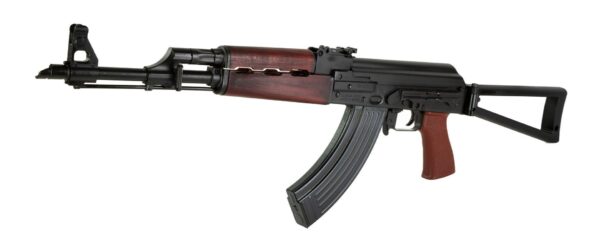 Zastava ZPAPM70 Semi-Auto 7.62x39mm AK47 Rifle Blood Red Handguard Triangle Folding Stock - Image 2