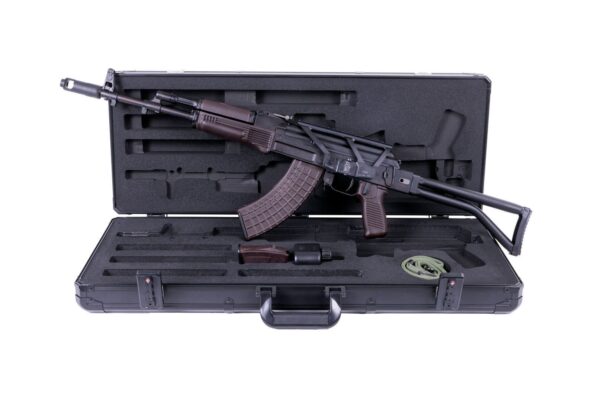 Arsenal SAM7SF Plum Bulgarian Side Folder AK47 Package 30rd Mag SM-13 Rail Custom Hard Case