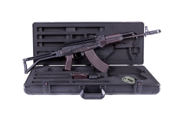 Arsenal SAM7SF Plum Bulgarian Side Folder AK47 Package 30rd Mag SM-13 Rail Custom Hard Case - Image 2