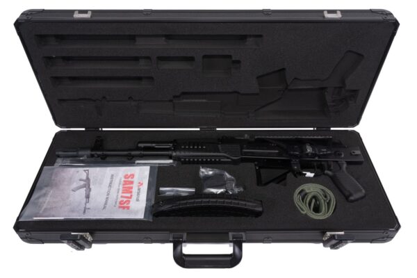 Arsenal SAM7SF 7.62x39mm Semi-Auto Rifle Picatinny Rail Handguard QD Attachments 30rd Mag Hard Case - Image 3