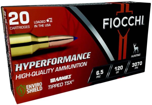 FIOCCHI AMO 6.5 PRC 120GR BARNES TTSX  20-RD ( 10 BOXES PER CASE )