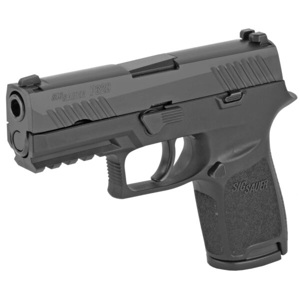 SIG SAUER P320 COMPACT HGA 9MM 3.9" BBL DAO NITRON BLACK CONTRAST SIGHTS MOD POLY GRIP 2-10RD MAGS - Image 2