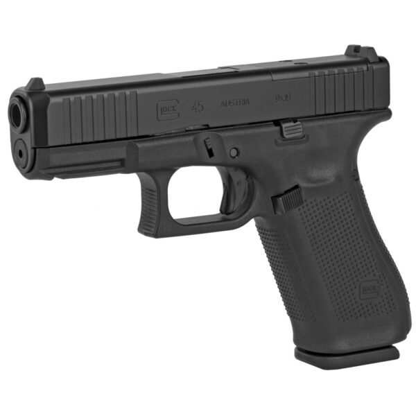 GLOCK 45 G45 MOS GEN 5 HGA 9MM 4.0 IN BBL FS BLACK 3 10RD MAGS 5 LB TRIGGER FRONT SERRATIONS - Image 2