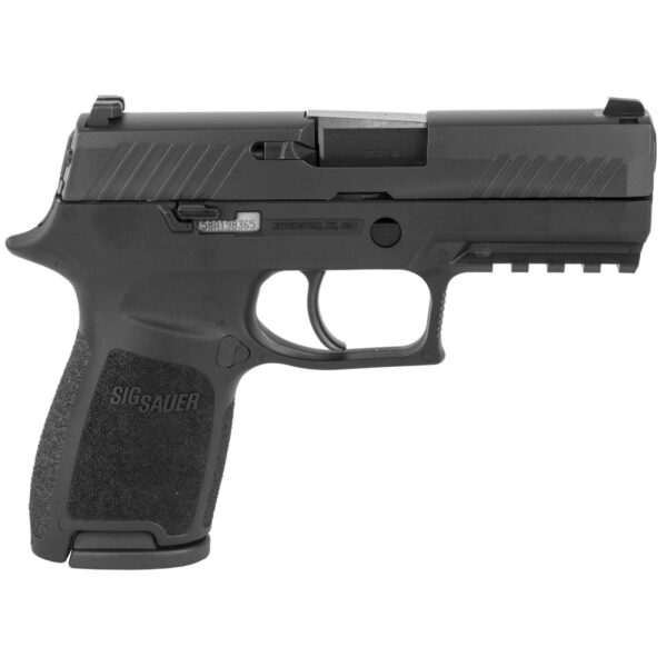 SIG SAUER P320 COMPACT HGA 9MM 3.9" BBL DAO NITRON BLACK CONTRAST SIGHTS MOD POLY GRIP 2-15RD MAGS