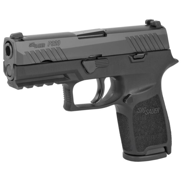 SIG SAUER P320 COMPACT HGA 9MM 3.9" BBL DAO NITRON BLACK CONTRAST SIGHTS MOD POLY GRIP 2-15RD MAGS - Image 2