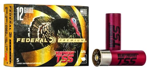 FEDERAL PREMIUM TURKEY HEAVYWEIGHT TSS AMO 12GA #7 3" 1.75 OZ 5RD BOX (10 BOX CASE) - Image 4