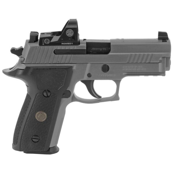 SIG SAUER P229 HGA 9MM 3.9IN BBL LEGION GRAY  DASA XR3 BLK G10 GRIP 3 15RD MAG ROMEO1PRO