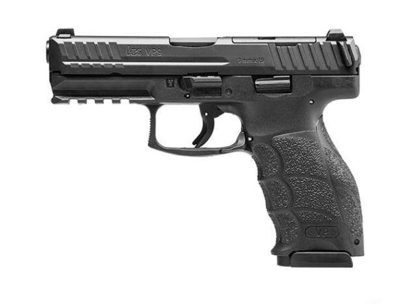 H&K VP9 HGA 9MM 4.39" BBL NS BLACK 3/10RD MAGS LE