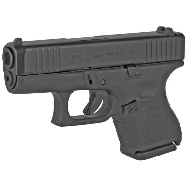 GLOCK 27 G27 GEN 5 HGA 40 S&W 3.43 IN BBL FS 5.5LB 3 9RD MAG FRONT SERRATIONS - Image 2