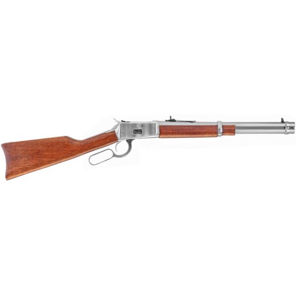 ROSSI R92 RIL 45 COLT 16" BBL POLISHED SS WOOD STOCK 8/RD