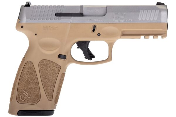 TAURUS G3 9MM TAN/SS 4" 15+1