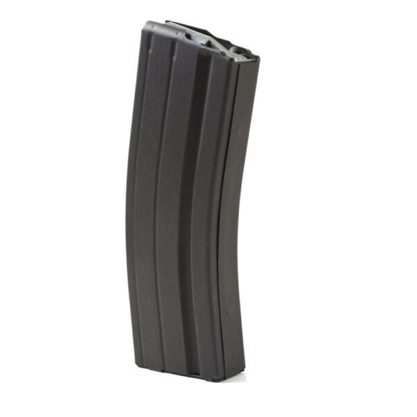 ASC AR Family Rifle Magazine Grey Follower 6.8 SPC Black Stainless Steel 25/rd