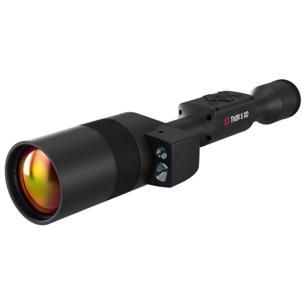 ATN Thor 5 XD LRF Thermal Rifle Scope 4-40x 1280x1024 12 Micron Black