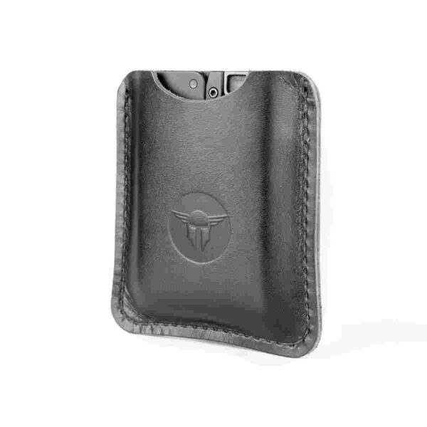 Life Card Leather Sleeve Black