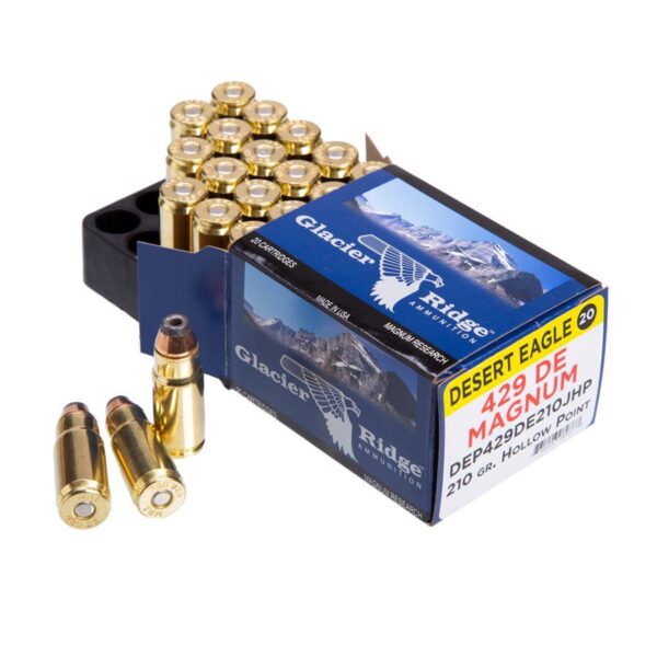 Magnum Research Desert Eagle Ammunition .429 DE 210 gr JHP 20/ct