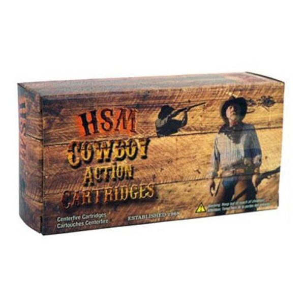 HSM Cowboy Action Hard Cast Handgun Ammunition 45 Colt 200gr RNFP 750 fps 50/ct