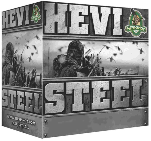 HEVI-Shot HEVI-Steel Shotshells 12 ga 3-1/2" 1-3/8 oz  1550 fps #3 25/Box