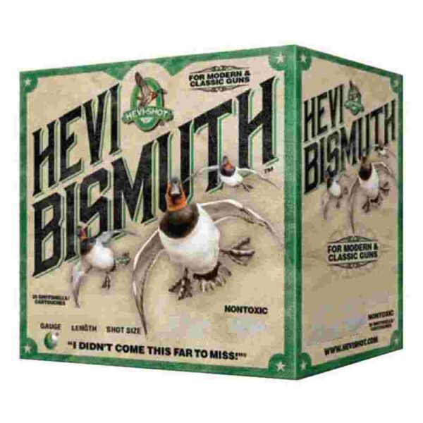 HEVI-SHOT HEVI BISMUTH 410 GA 3 IN 6 SHOT 9/16 OZ- 25/BOX