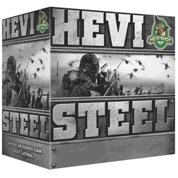 HEVI-SHOT HEVI-Steel Shotshells 12 ga 3" 1-1/4oz 1500 fps #4 25/ct