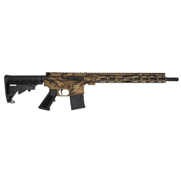 GLFA .223 Wylde Rifle .223 Wylde 30rd Magazine 16" Threaded Barrel Serpent Bronze with 15.25" Handguard