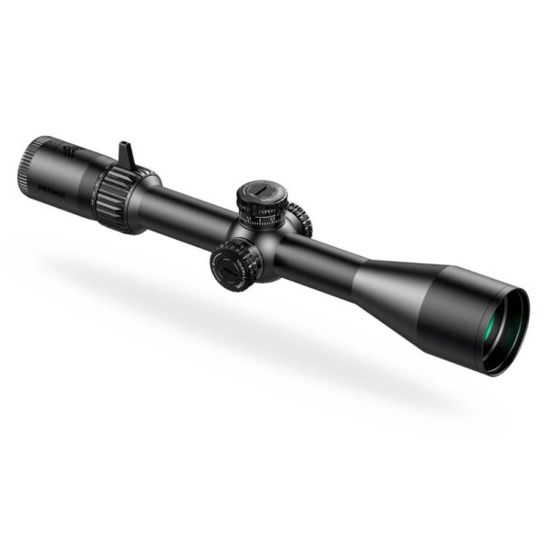 Swampfox Patriot Precision Series 6-24x50 Rifle Scope FFP Sharpshooter Grid MIL Reticle Black