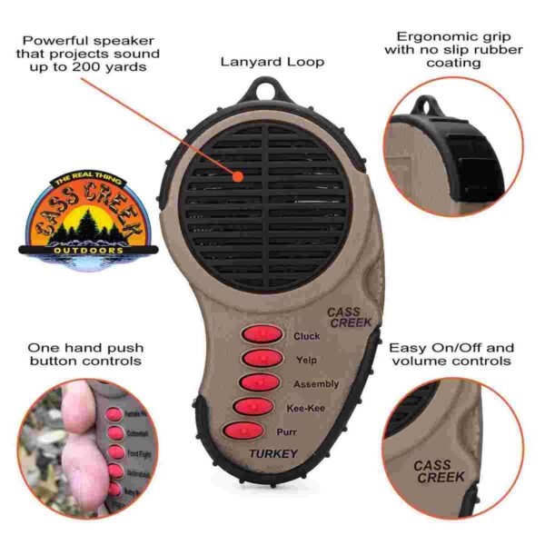 Cass Creek Ergo Electronic Turkey Call