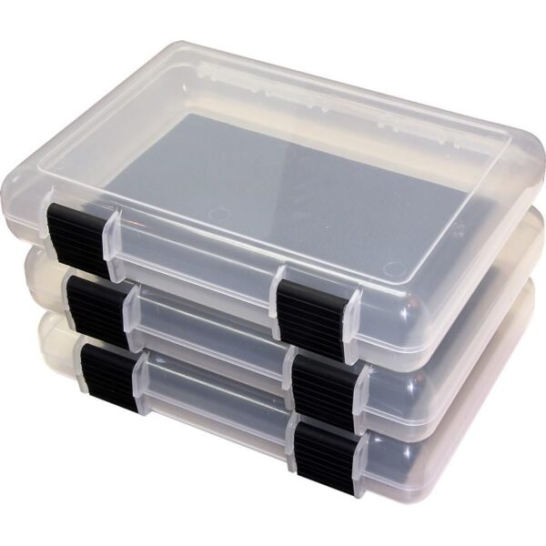 MTM In-Safe Storage Case 12" Clear 3/ct