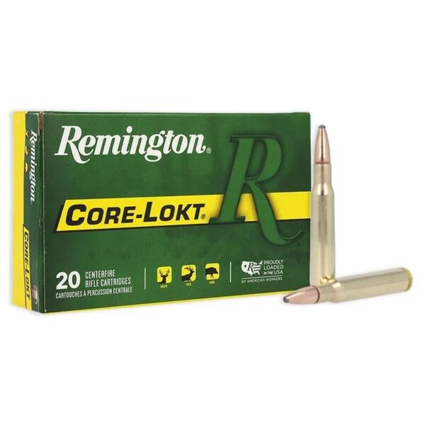 Remington Core-Lokt Rifle Ammunition .30-06 Sprg 165 gr PSP 2800 fps 20/ct