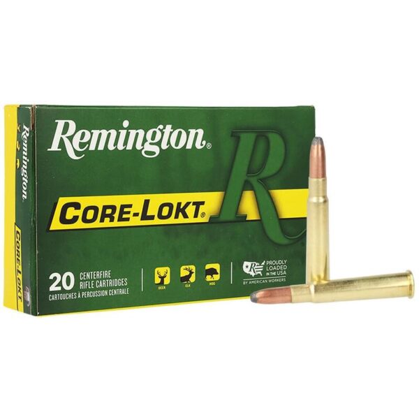 Remington Core-Lokt Rifle Ammunition .303 British 180 gr SP 2460 fps 20/ct