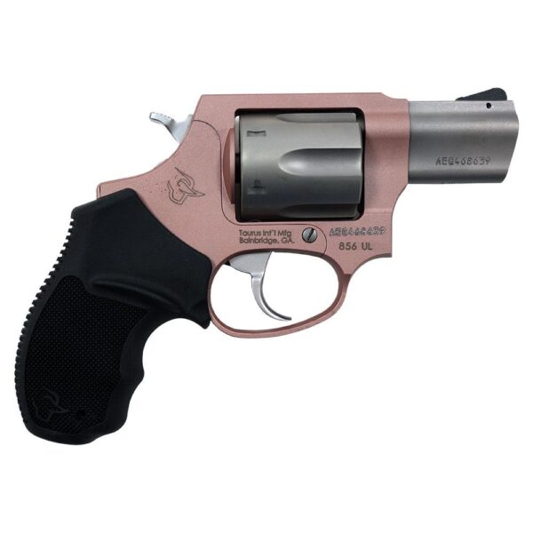 Taurus 856 Ultra Light Handgun .38 Spl 6rd Capacity 2" Barrel Rose Gold and Stainless Steel